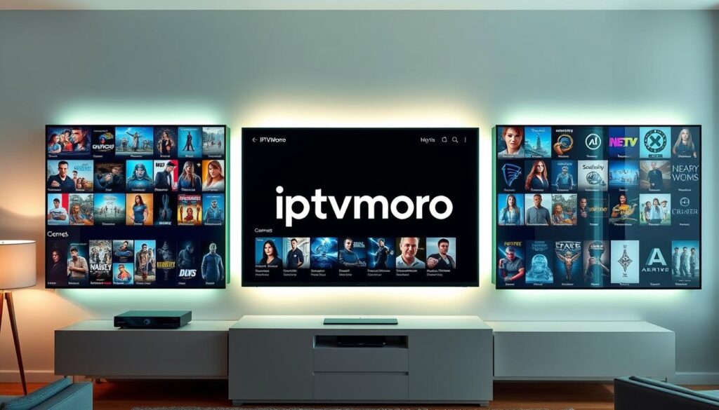 IPTV channel and movie selection IPTV channel and movie selection